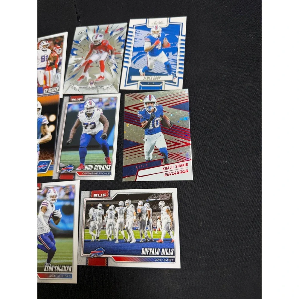 Panini Topps Buffalo Bills Card Lot Josh Allen Diggs Kincaid Rookie Excellent